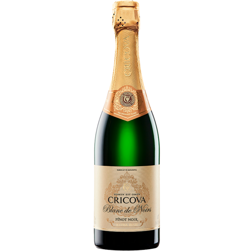 Vin spumant alb extra brut Cricova Blanc De Noirs 0,75l