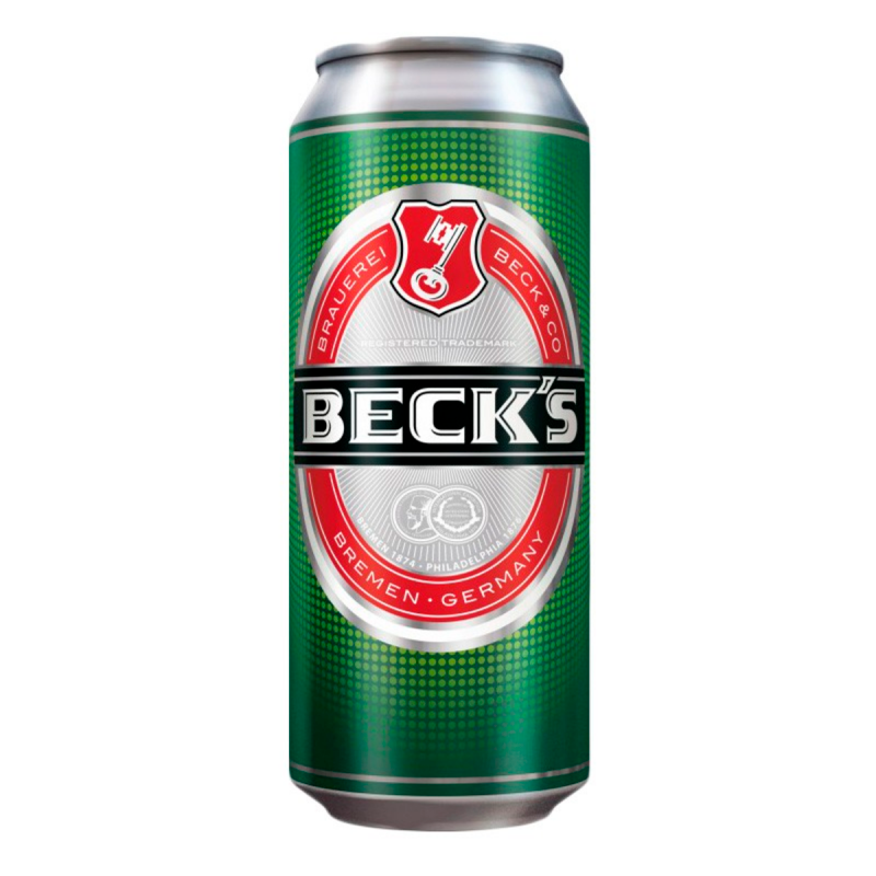 Bere Becks blondă 0,5l cutie