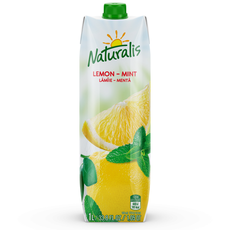 BAUTURA NATURALIS SUC DE LAMIIE/AROMA DE MENTA 1L