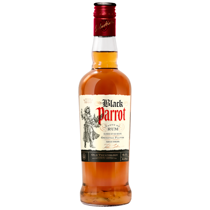 BAUTURA AROMATIZATA ZERNOFF BLACK PARROT 0,5L