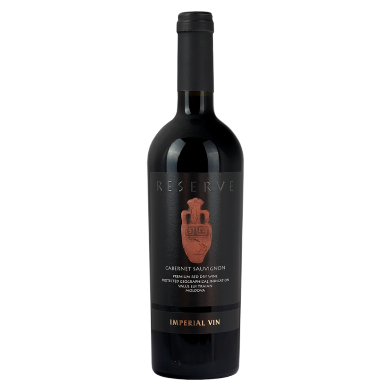 VIN IMPERIAL RESERVE AMFORA CABERNET SAUVIGNON ROSU SEC 0.75L