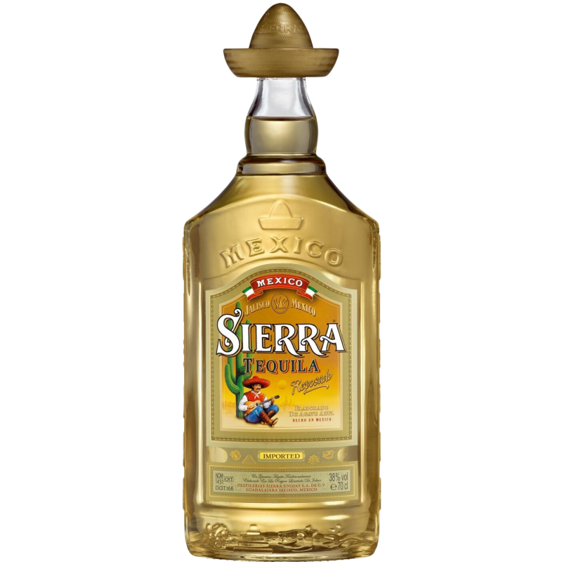 TEQUILA SIERRA REPOSADO 38% 0.7L