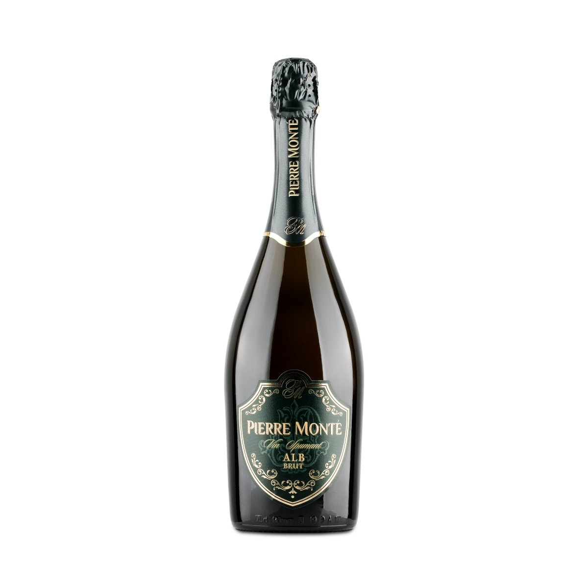 VIN SPUMANT PIERRE MONTE ALB BRUT 0.75L