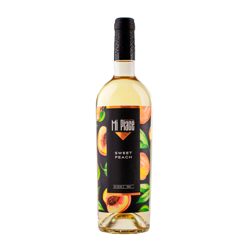 VIN MI PIACE PEACH DULCE 0.75L