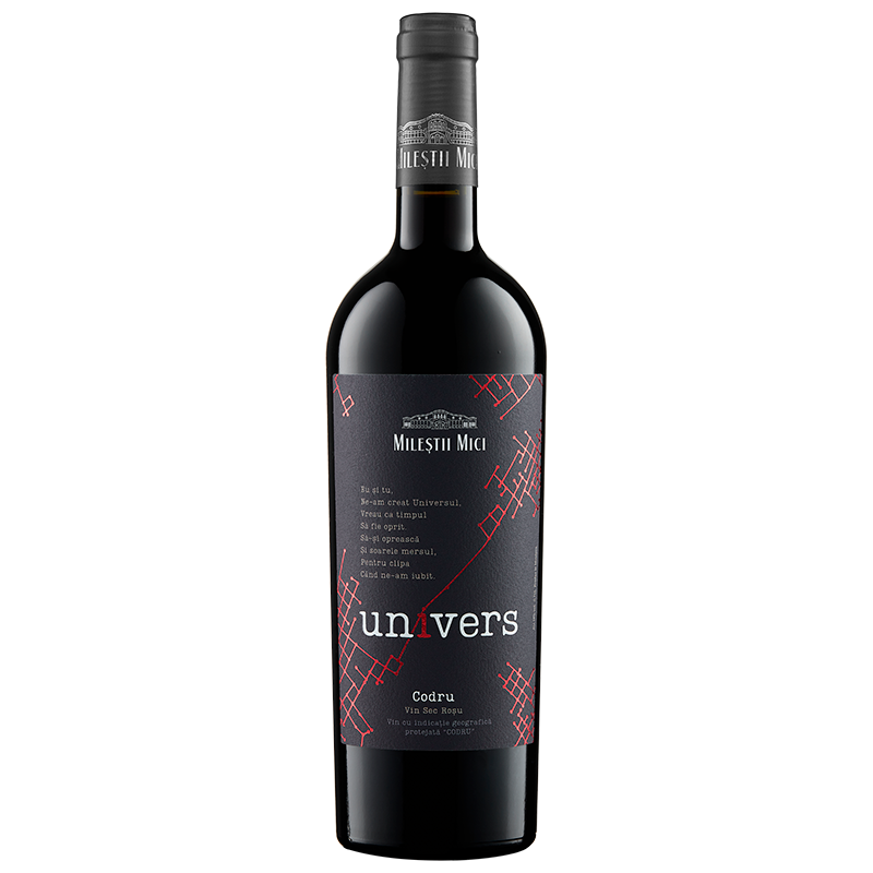 VIN MILESTII MICI SEC ROSU CODRU 0,75L