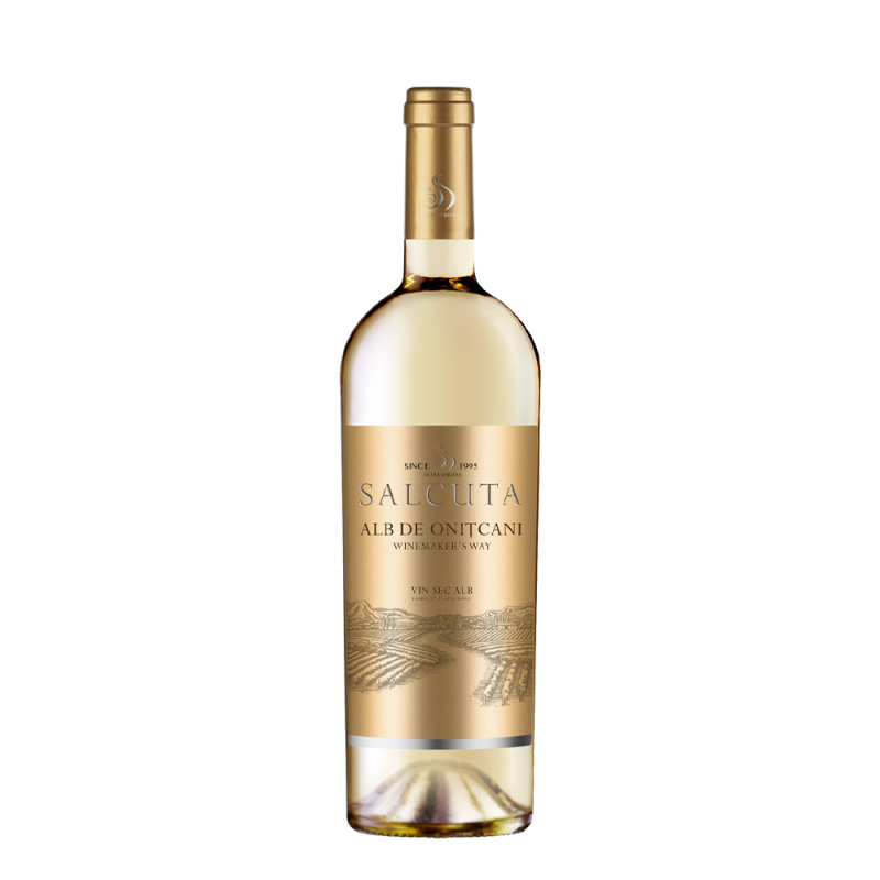 VIN SALCUTA ALB DE ONITCANI VIN SEC ALB  0.75L