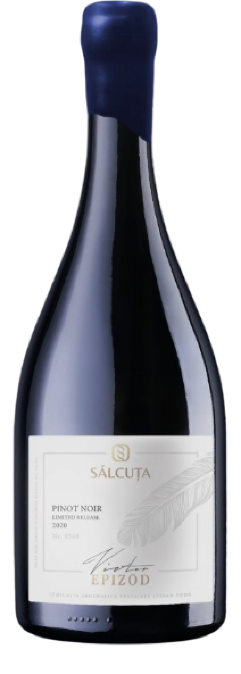 VIN SALCUTA EPIZOD PINOT NOIR SEC ROSU 0.75L