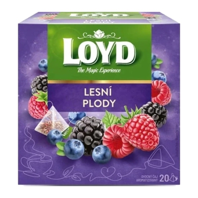 Ceai Loyd cu fructe de pădure, 20 plicuri × 2 g