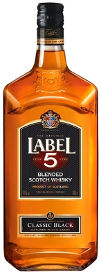 WHISKY SCOTCH LABEL 5 CLASSIC BLACK 1L