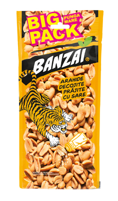 Arahide prăjite Banzai, 140 g