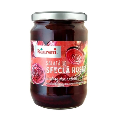 SALATA DE SFECLA ROSIE IN OTET RAURENI 680G