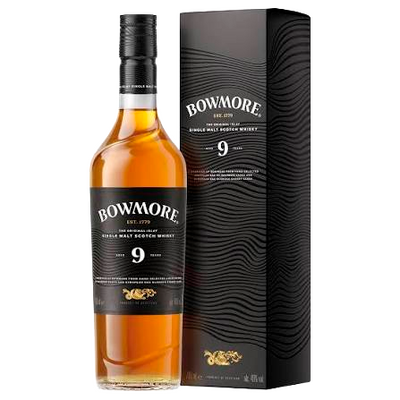 WHISKY BOWMORE 9 ANI 40% 0.7L CUTIE