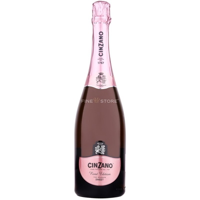Cinzano Sweet Rosé Sparkling Wine, 0.75 L
