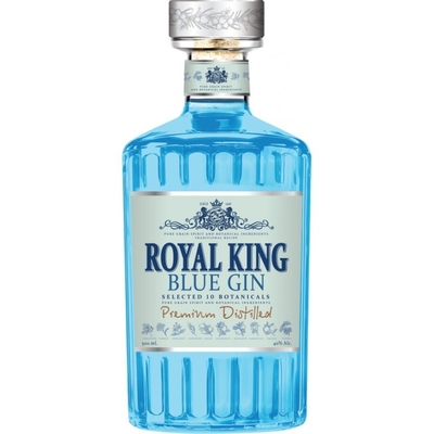 GIN ROYAL KING BLUE 40% 0.5L