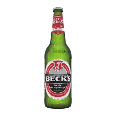 Пиво Beck's, светлое, бутылка, 0,75 л