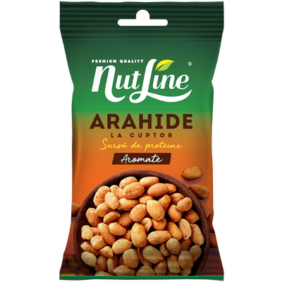 Arahide Nutline aromate, coapte la cuptor, 135 g