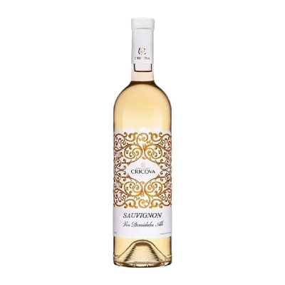 Вино Cricova Ornament Sauvignon, полусладкое, белое, 0,75 л