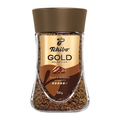 Cafea instant Tchibo Gold Selection, 50 g