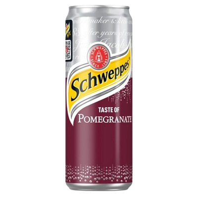 BAUTURA CARBOGAZOASA SCHWEPPES POMEGRANATE C/M 0.33L