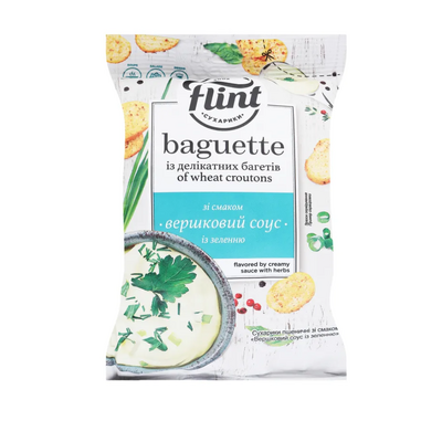 BAGUETTE FLINT VERDEATA CU SOS FRISCA 90G