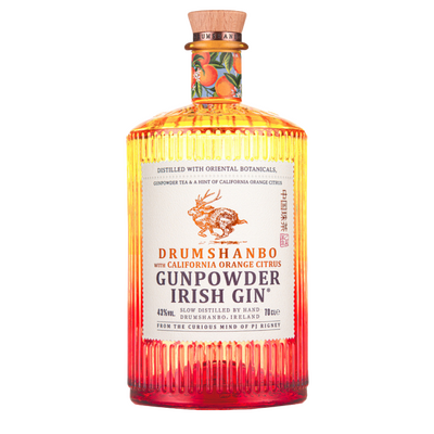 GIN DRUMSHANBO GUNPOWDER IRISH CALIFORNIA ORANGE ALC.43% 0,7L