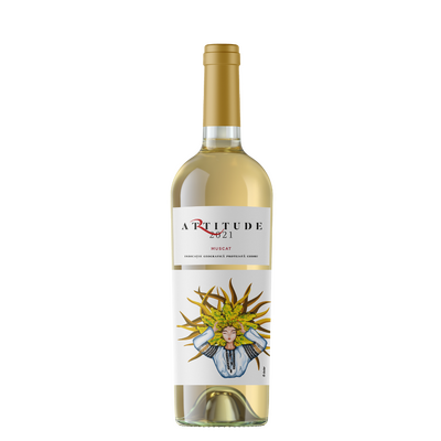 Vin Doina Artitude Muscat IGP, sec, alb, 0,75 l