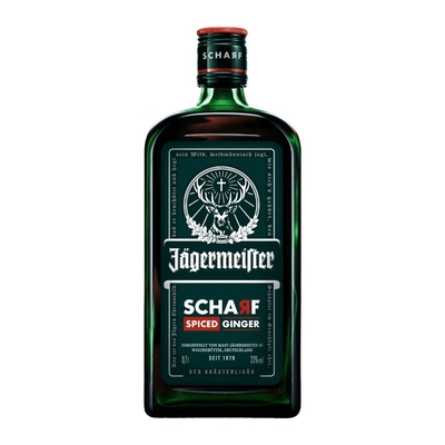 Jägermeister Scharf Herbal Liqueur, 0.7 L