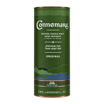 Connemara Peated Single Malt Irish Whiskey, 0.7 L