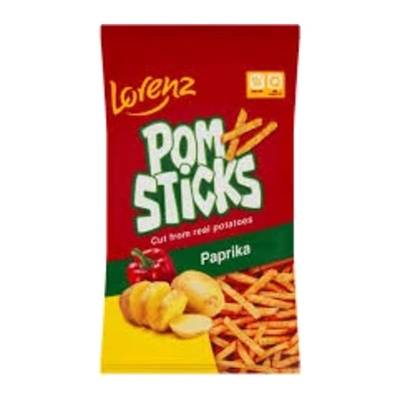 Lorenz Pomsticks Paprika Potato Sticks, 85 g
