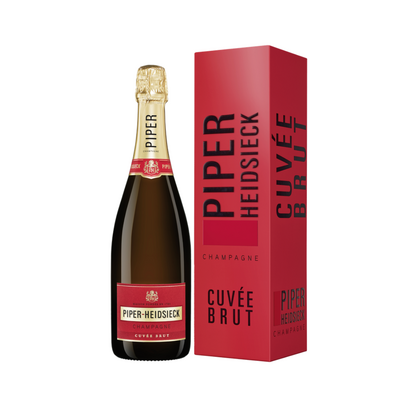 VIN SPUMANT CUTIE CADOU PIPER HEIDSIECK BRUT NON VINTAGE ALB ALC.12% 0.75L