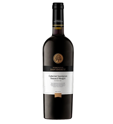 VIN DOMENIILE DAVIDESCU CABERNET SAUVIGNON/FETEASCA NEAGRA ROSU SEC  0.75L