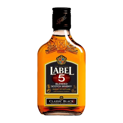 Whisky Label 5 Classic Black, blended, 0,2 l