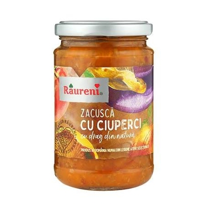 ZACUSCA CU CIUPERCI RAURENI 300G