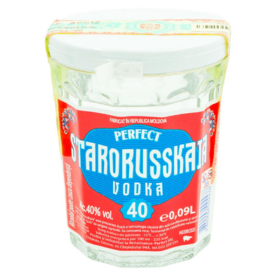 Vodcă Starorusskaia, pahar, 0,09 l