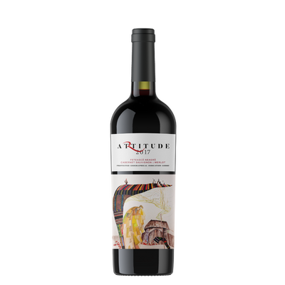 Vin Doina Artitude Fetească Neagră & Cabernet Sauvignon & Merlot, sec, roșu, 0,75 l