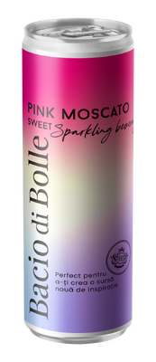 BAUT.SLAB.ALC. BACIO DI BOLLE PINK MOSCATO C/M 0.25L