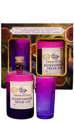 SET GIN DRUMSHANBO GUNPOWDER IRISH ITALIAN FIG AND LAUREL 43% 0.7L +1PH
