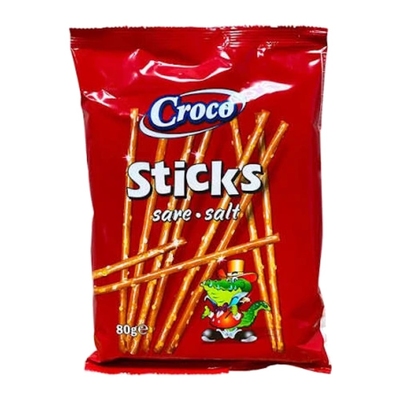 Croco Salted Sticks, 80 g