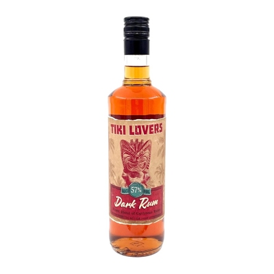 Tiki Lovers Dark Rum, 0.7 L