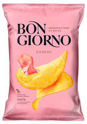 CHIPSURI BON GIORNO HAMON 80G