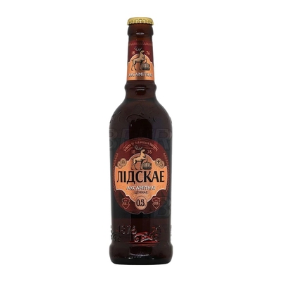 Lidskoe Barhatnoe Dark Beer, Bottle, 0.5 L