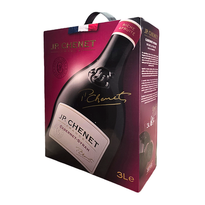 VIN JP CHENET CABERNET SYRAH IGP ROSU SEC 13.5% 3L BIB