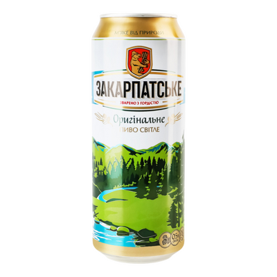 BERE ZAKARPATSKE ORIGINALA 4.1% C/M 0.5L