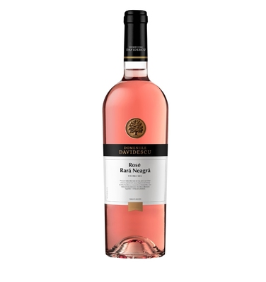 VIN DOMENIILE DAVIDESCU RARA NEAGRA ROZ SEC  0.75L