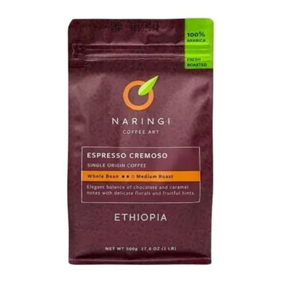 Cafea boabe Naringi Cremoso, 500 g