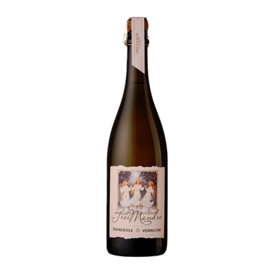 Vin spumant Domeniile Vorniceni Trei Mândre, brut, alb, 0,75 l