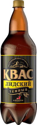 Lidskoe Dark Kvass, PET, 1.5 L