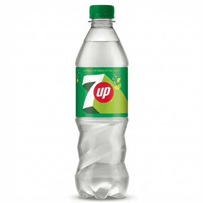 7UP Soft Drink, PET, 0.5 L