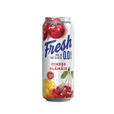 BERE FRESH CU SUC DE CIRESE SI LAMAIE FARA ALCOOL C/M 0.5L