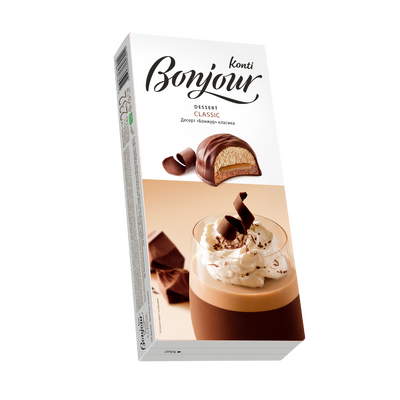 DESERT KONTI BONJOUR CLASIC CAPUCINO, 232 GR